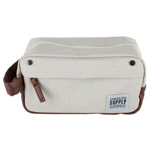 London Fog Men's Accessory Case Travel Kit with Carrying Handle